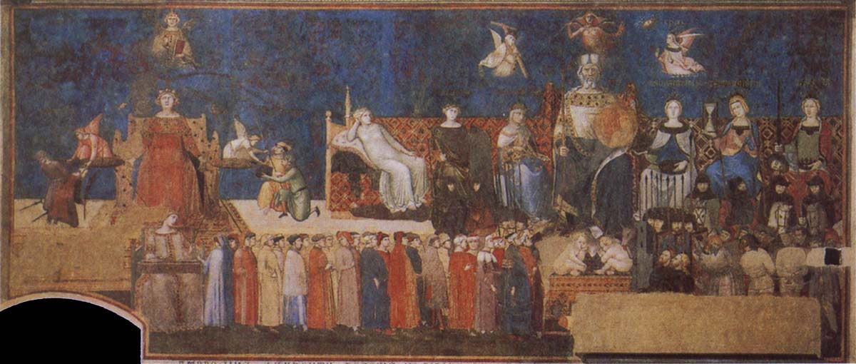 Ambrogio Lorenzetti Allegory of the Good Goverment